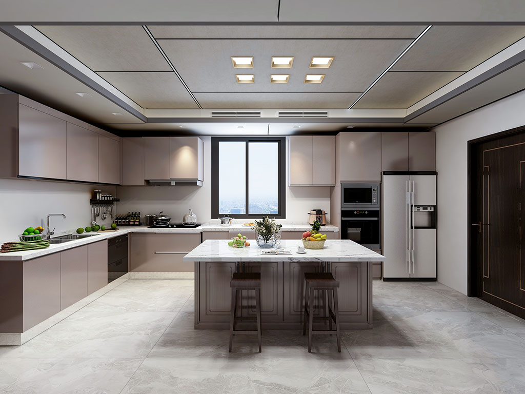 餐廚全鋁墻板整裝